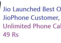 jio unlimited calls 49 rs