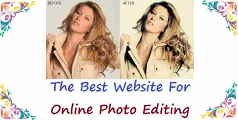 Online Photo Editing