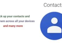 Contacts app of google