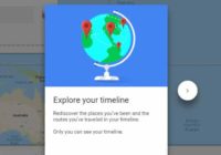 Google Map Timeline