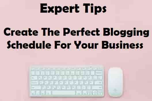 Perfect Blogging Schedule