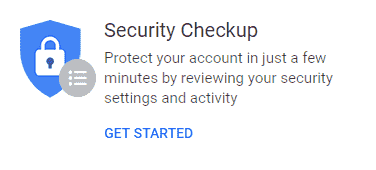 Security Checkup