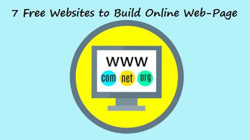 Build Online Web Page