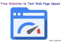 Test Web Page Speed