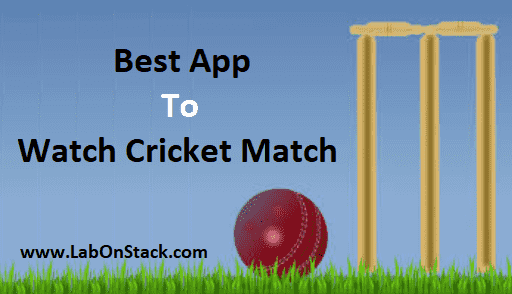 App Cricket Match
