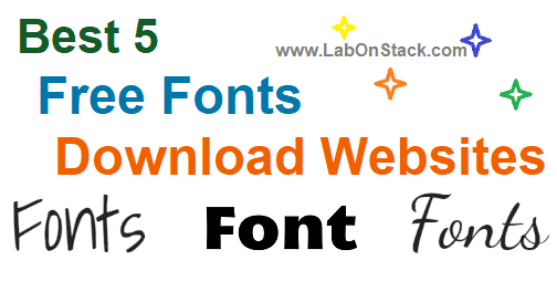 Free Fonts Websites