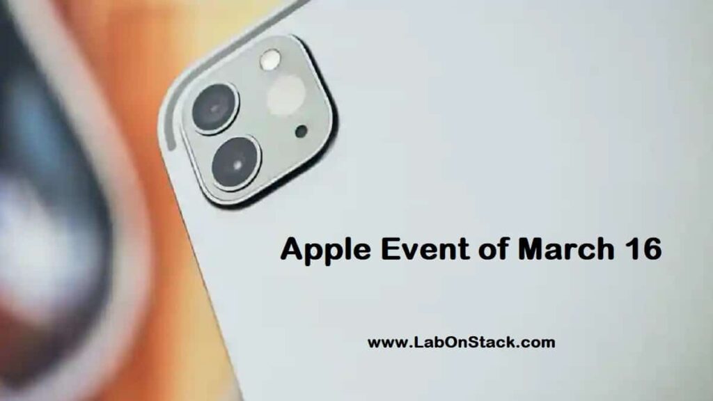 Apple Event of March 16