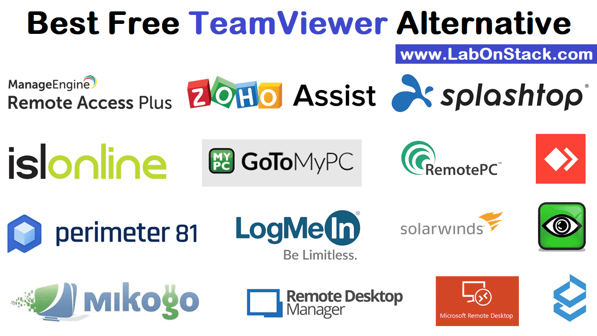 other free programs like teamviewer